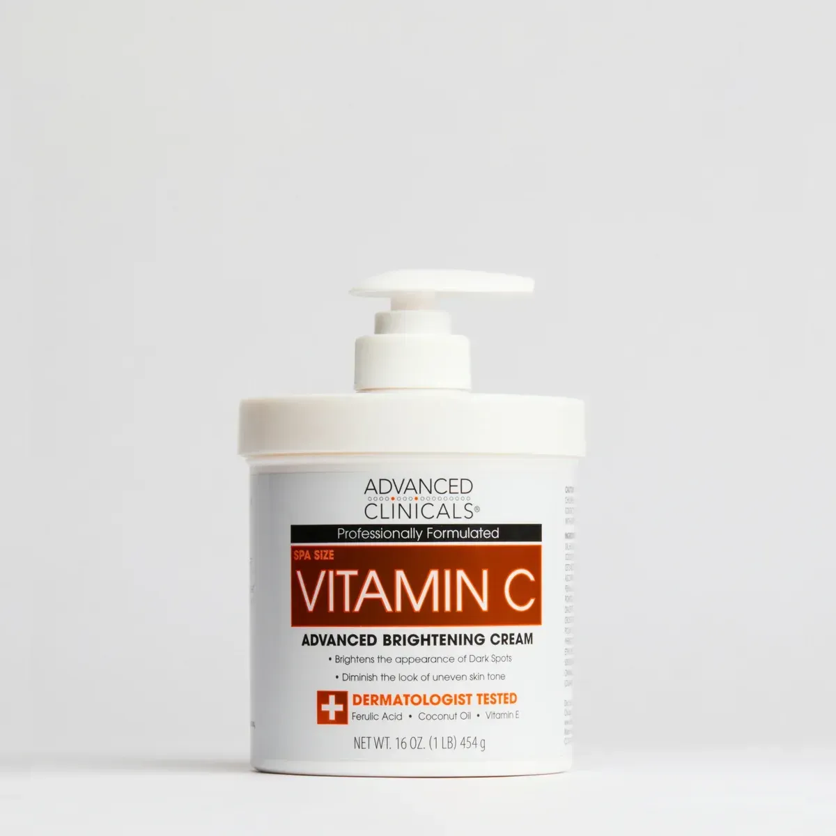 Kem dưỡng sáng da body Advanced Clinicals Vitamin C 454g