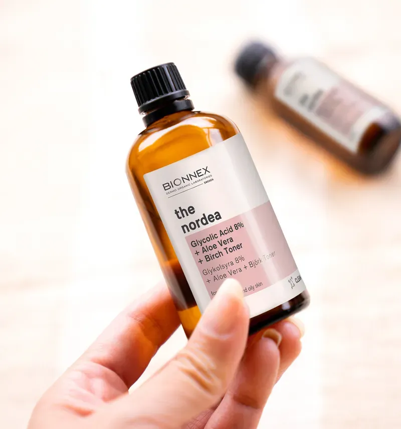 Nước Hoa Hồng Bionnex Glycolic Acid 8% Toner (200ml) Hover