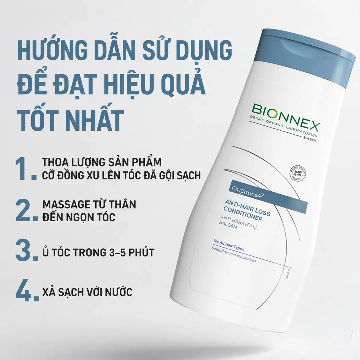 Dầu xả giảm rụng tóc Bionnex Organica Anti-Hair Loss Conditioner 300ml Hover