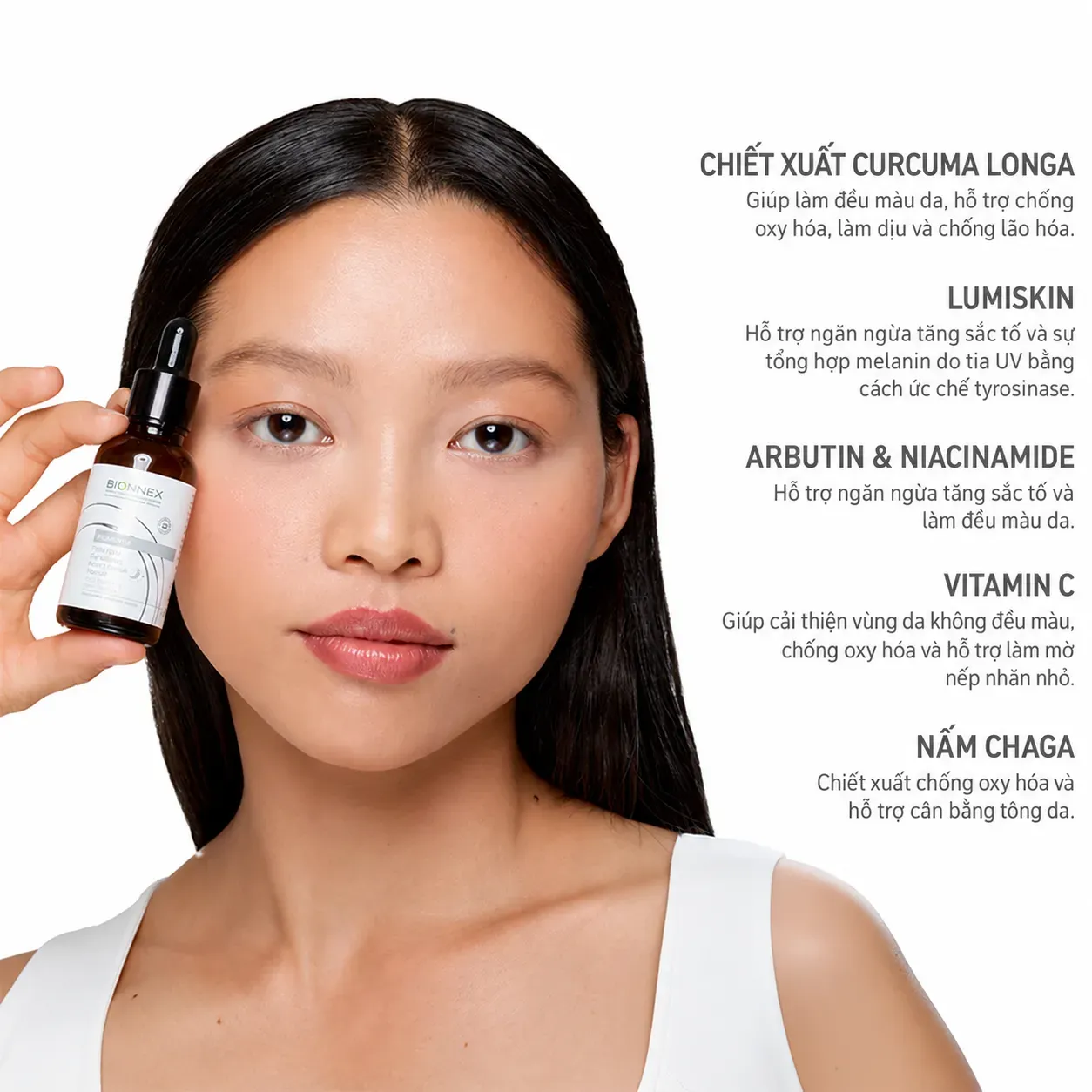 Tinh Chất Dưỡng Trắng & Phục Hồi Ban Đêm Bionnex Whitening Night Serum (30ml) Hover