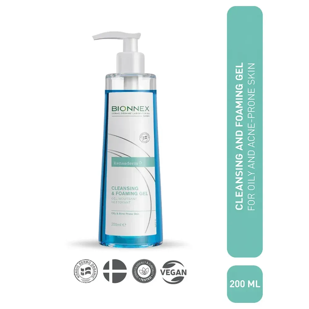 Gel Rửa Mặt Bionnex Rensaderm Cho Da Dầu Mụn (200ml)