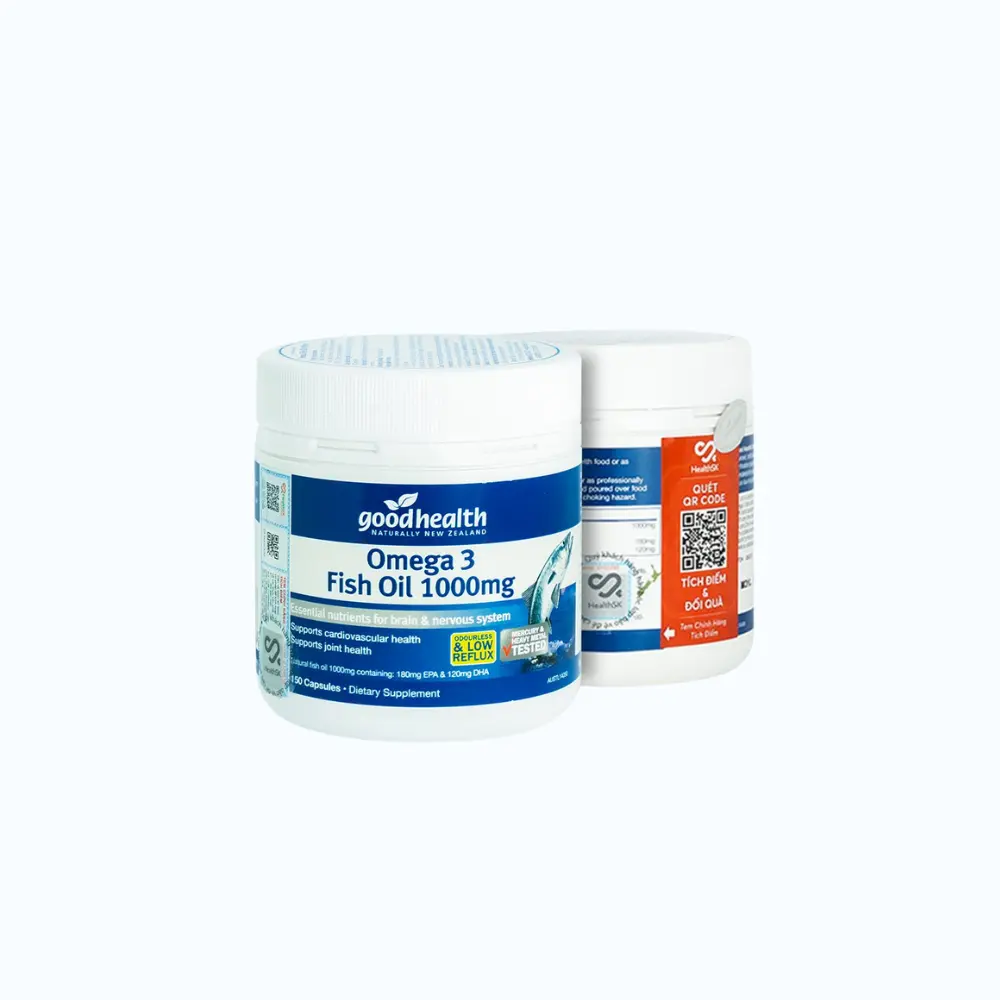 TPBVSK Goodhealth Omega 3 Fish Oil 1000mg tốt cho tim mạch và não bộ 150 viên Hover